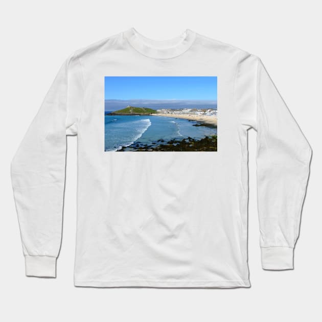 St Ives, Cornwall Long Sleeve T-Shirt by Chris Petty